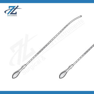 Sonda Uterina Galabin Calibrada 4-24, Acabado Brillante, 305 mm de Largo, Manual, de Acero Inoxidable Quirúrgico, Instrumentos Certificados CE, Pakistán - Product Image 2