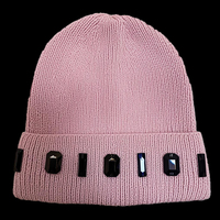 Chapeau en tricot personnalisé de haute qualité 2025, vente en gros OEM, chapeau personnalisé brodé pour l'automne et l'hiver, bonnets chauds
