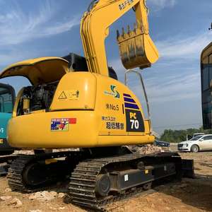 KOMATSU PC70-8 d'occasion, Japon, excavatrice hydraulique sur chenilles d'occasion, petite excavatrice de 7 tonnes, modèle 2022, pompe hydraulique - Product Image 5