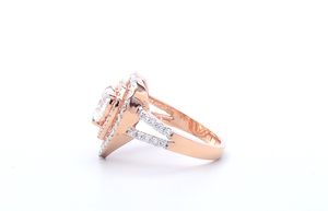 Pour Gia Igi certifié CVD HPHT diamants cultivés en laboratoire 14k/18k or massif/or jaune bagues de fiançailles pour les femmes - Product Image 3