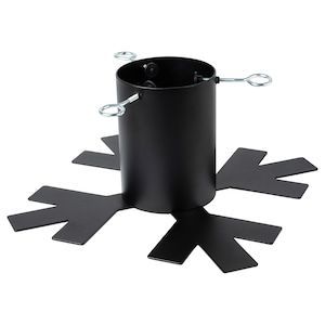 FestivaBase Support de sapin de Noël en métal Décor de vacances élégant et robuste essentiel - Product Image 4