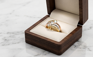 Anillo de Diamantes para Mujer, Corte Brillante Redondo, Anillo de Compromiso de Lujo, Joyería de Compromiso con Diamantes Cultivados en Laboratorio - Product Image 3