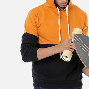 Ventes en gros de sweats à capuche pour hommes 100% coton, unis, avec logo personnalisé, chauds et respirants pour la saison automne/hiver - Product Image 3