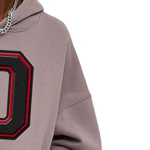 Sweat-shirts à capuche en chenille brodée pour hommes, 100 % coton, nouvelle collection, tailles adultes, respirants, manches longues, pour l'hiver, style décontracté, vente chaude - Product Image 6