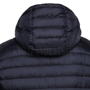 Veste matelassée respirante de haute qualité pour homme, col montant et logo frontal, fabriquée au Pakistan, grande taille, confortable pour l'hiver - Product Image 6