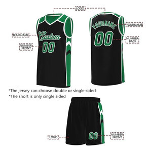 Ensemble d'uniformes de basket-ball personnalisés à quantité minimale de commande bas Vêtements de sport Uniforme de basket-ball Uniforme de basket-ball respirant - Product Image 3