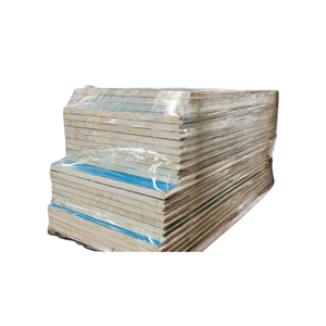 Panneaux sandwich en polyuréthane pour murs extérieurs, neufs, panneaux de bardage en métal sculpté pour applications industrielles CVC - Product Image 4