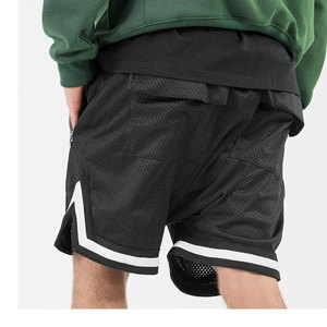 Servicio OEM al por mayor pantalones cortos de malla de diseño personalizado para hombres nueva llegada pantalones cortos de malla de etiqueta privada para hombres para adultos - Product Image 5