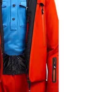 แจ็คเก็ตผ้าฝ้ายทอลายทแยงกันน้ำพร้อมฝากระโปรง - Product Image 2