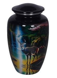 NUEVO DISEÑO URNA FUNERARIA DE METAL PARA CREMACIÓN, URNAS DE ALUMINIO PARA CENIZAS HUMANAS - Product Image 2