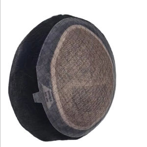 Perruque toupet Miraje Model Taz Hair BD en cheveux humains Remy indiens avec base en dentelle et en PU, ondulations profondes et ondulations naturelles - Product Image 5