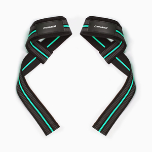 Sangles de levage personnalisées nouveau design Sangles d'haltérophilie Sangles de levage imprimées d'entraînement respirantes antidérapantes - Product Image 2