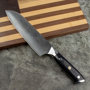 Venta al por mayor, pedidos a granel personalizados, servicio OEM y ODM, cuchillos de Chef de cocina profesional japonesa, hoja de acero de Damasco con mango - Product Image 5