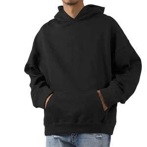 100% coton biologique hommes hiver Streetwear pull solide motif bouffée impression col à capuche taille 6XL mélangé polaire à capuche - Product Image 1