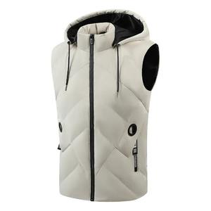 Chaqueta gruesa y cálida de invierno LOGO Bordado personalizado Impresión Empresa Diseño de marca Chaqueta de ocio a prueba de viento para exteriores - Product Image 2