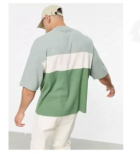 High Quality 100% Cotton Oversized Heavy T Shirt Custom Printing Heavyweight T Shirt Plain Blank Men's T-shirt for Unisex - Product Image 6