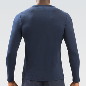 Prix de gros, protection solaire, rashguard pour homme, compression, haut de qualité, chemise tendance, manches longues, rashguard pour homme sur mesure - Product Image 2