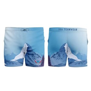 กางเกงว่ายน้ำขาสั้นสำหรับผู้ชายกางเกงว่ายน้ำแบบยืดหยุ่นแห้งเร็วสำหรับใส่ในฤดูร้อน - Product Image 3