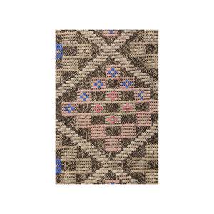 พรมขนสัตว์ถักมือสีน้ำตาลเบจ Nuray ลายเรขาคณิต สำหรับห้องนั่งเล่น ใช้ในบ้าน ทางเข้าบ้าน ห้องนอน ทางเดิน-Sdkl-25 - Product Image 3
