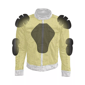 แจ็กเก็ตผ้ายีนส์เสริมเกราะป้องกัน CE สำหรับผู้ชายเสื้อแจ็กเก็ตมอเตอร์ไซค์สีดำ - Product Image 5