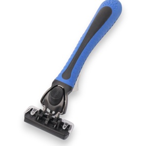 Tête de remplacement de rasoir confortable en acier inoxydable à six lames de haute qualité Installation facile - Product Image 1