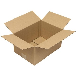 Single-Wall Corrugated <b>Cardboard</b> <b>Box</b> A4 Size 305x215x160mm Brown Pack of 25 - Product Image 1