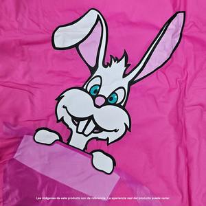 Impermeable Infantil para Niños y Niñas, Diseño de Conejo, Nylon Transpirable, Ecológico, Plegable, Talla XL 12, Diseño Lindo - Product Image 2