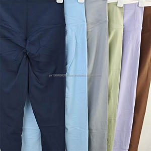 Quick-Dry Tight-Fitting Yoga Pants with <b>Tummy</b> <b>Control</b> and Shaping, High-Waisted for Women's Fitness and Running - Product Image 4