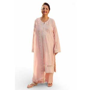 Conjunto de Traje de 3 Piezas Bordado para Mujer con Dupatta de Chifón Bordado PM-62046 - Product Image 1