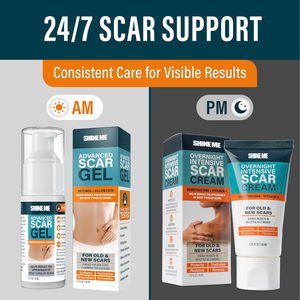 Daggebruik Beste Littekenverwijderingsgel Voor Keloïde, Acne, Brandwonden, Chirurgie-Snelle Genezing, Hypoallergeen Door Klinisch Getest - Product Image 6