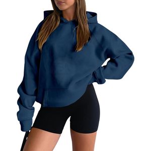 Sweat à capuche à épaules tombantes vert sauge pour femmes, sweat-shirt de couleur pastel, polaire doux, pull personnalisé, style streetwear surdimensionné - Product Image 4