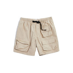 2024 คุณภาพสูงผู้ชายฤดูร้อนสบายๆเอวยางยืดกางเกงขาสั้นไนลอนแห้งเร็ว Custom ไนลอนกางเกงขาสั้นผู้ชายที่กําหนดเอง OEM - Product Image 4