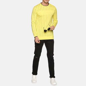 Sweatshirts à col rond avec logo personnalisé Vêtements d'hiver unis Coton de haute qualité respirant Service OEM pour hommes - Product Image 5