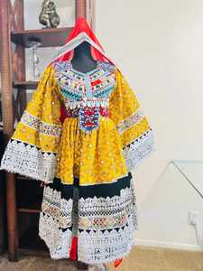 LONG SLEEVES BEST QUALITY WOMEN AFGHANI DRESSES WITH HANDWORK FINE STITCHING NEW TRENDY DESIGNS - Product Image 2