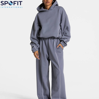 Nouveauté : Survêtements brodés pour femmes grandes tailles, vêtements de sport d'hiver, 100% coton molletonné, meilleur prix, haute qualité