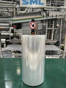 Machine d'emballage de film étirable à allongement élevé Matériau transparent en LLDPE étanche à l'humidité et doux pour l'emballage - Product Image 2