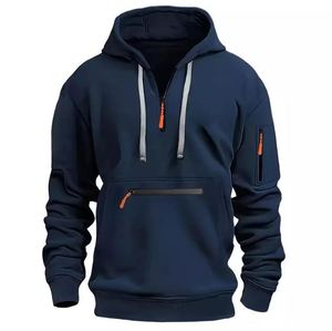 Sweat à capuche surdimensionné pour homme 100% coton sur mesure Sweat-shirt écologique de haute qualité pour l'hiver Premium et chaud! - Product Image 4
