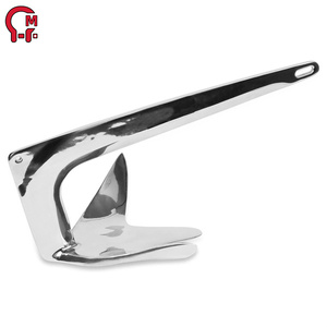 HLM Bruce Delta Anker Gegalvaniseerd of 316 RVS Hoge Houdkracht HHP Stockloos Anker voor Jacht en Commerciële Vaartuigen - Product Image 5