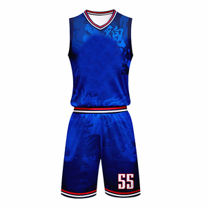 Custom Sublimation Basketball Uniforms-Plus Size Printed High School Discount Customized Colors & Logos 100% Polyester - Product Image 2