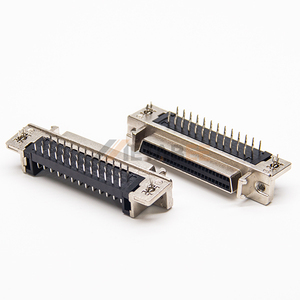 ขั้วต่อ SCSI แบบติดตั้งบน PCB 14 26 36 50 68 100 พิน 26P 68P สายเคเบิลตัวเมียตัวผู้ MDR HD R/A อะแดปเตอร์ 3M - Product Image 1