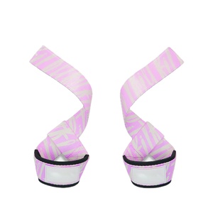 Correas de Levantamiento de Pesas Personalizadas para Hombre y Mujer, Soporte para Muñecas, Gimnasio, Peso Muerto, Proveedor OEM - Product Image 1