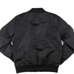 เสื้อแจ็คเก็ตบอมเบอร์ขนสัตว์แบบสั่งทำสำหรับผู้ชาย DCY ทรงโอเวอร์ไซส์ กันน้ำ กันลม ผ้าไหม/ผ้าฝ้าย สไตล์ MA 1 กระเป๋าอเนกประสงค์ สำหรับฤดูใบไม้ผลิ - Product Image 5