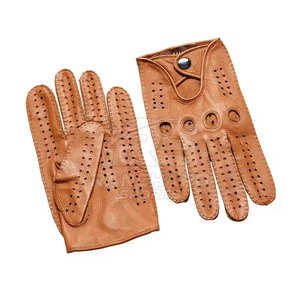 Soft Durable Leather <b>Gloves</b> for Men Winter <b>Warm</b> Outdoor Casual Comfortable Stylish Protective Gear for Hands - Product Image 2