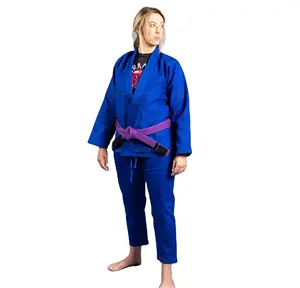 Profession elle einfache Jiu Jitsu Blue Gi / Bjj Kimono/BJJ Gis Custom Bjj Gi für Männer & Frauen brasilia nische Jiu jitsu Uniform Unisex BJJ