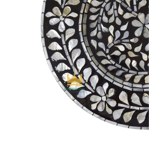 Hot <b>Sale</b> <b>MOP</b> Inlay Placemat Luxury Wholesale High Quality Shell Pearls Inlaid Placemats <b>for</b> Dining - Product Image 5