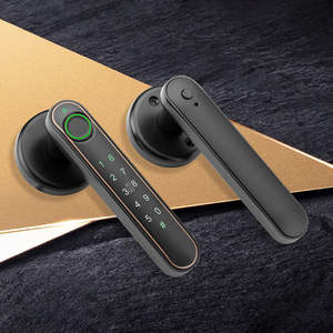 Serratura Intelligente N198 in Lega di Alluminio con Riconoscimento Impronte Digitali per Porte in Legno o Alluminio - Tipo Codice Maniglia Tuya - Product Image 2