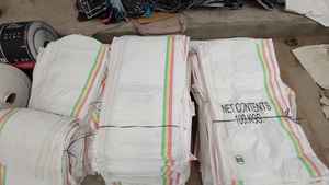 Bolsa de embalaje tejida de PP personalizada de alta calidad 100 Kgs de capacidad Nueva llegada del proveedor indio para Africa Net - Product Image 3
