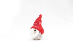 Gnomos navideños de fieltro hechos a mano, adorables figuritas nórdicas escandinavas Tomte Gnome para decoración festiva de vacaciones, la mejor marca Himalaya - Product Image 3
