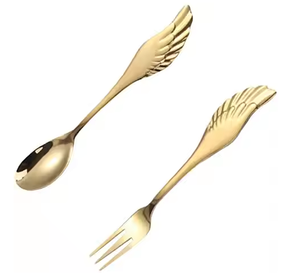 Tenedor de latón con mango de diseñador único más vendido, producto de Metal solicitado personalizado, vajilla, tenedor de latón - Product Image 2