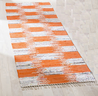 Neueste Indian Hand loom Baumwolle Chindi Rag RUGS Doppelseitige Verwendung Cut-Shuttle moderne Designs